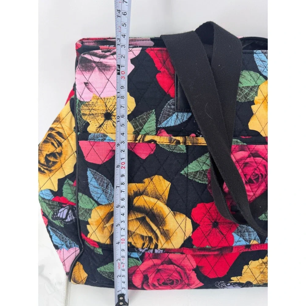 Vera Bradley Keep Charged Triple Compartment Bag, HAVANA ROSE - RARE